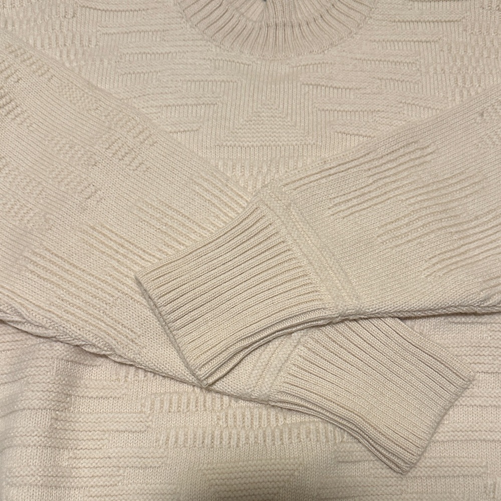 Ermenegildo Zegna Beige Turtleneck Sweater View 4